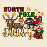 North Pole Delivery Santa Sleigh Premium Hoodie | Teevron