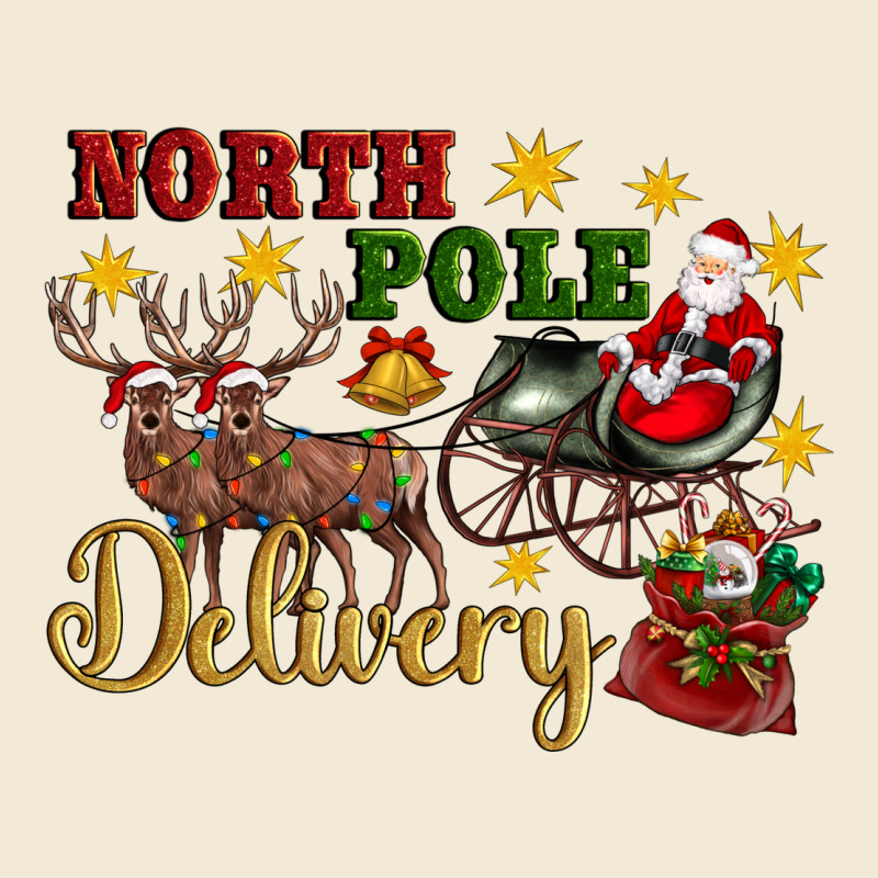 North Pole Delivery Santa Sleigh Premium Hoodie by Artiststas | Teevron