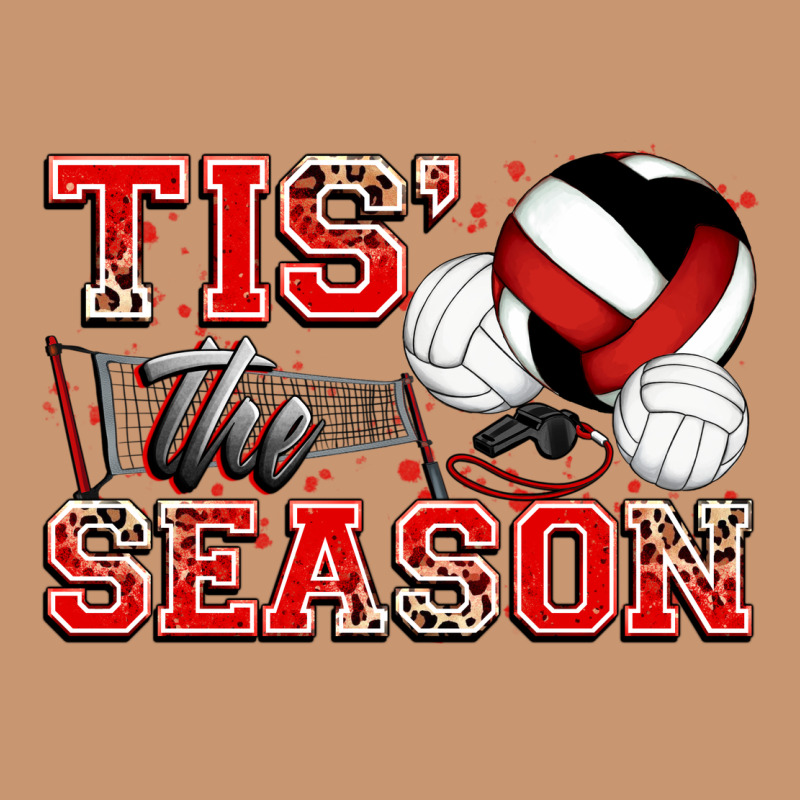 Tis' The Season Volleyball Heavyweight Hoodie by Zillion Design Studio | Teevron