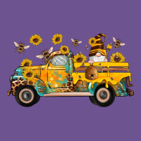 Western Bee Gnomes Truck Sunflowers Honeycomb Beehive Honey Turquoise Vintage Tee | Teevron