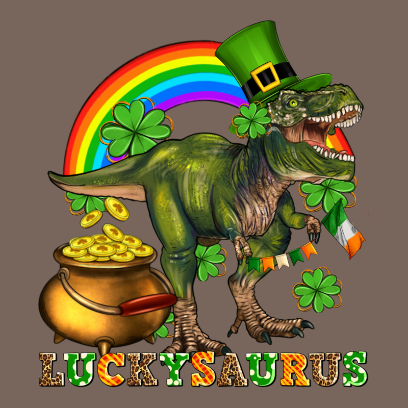 Luckysaurus And St Patricks Premium Hoodie by AdoDesignShop | Teevron