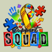 Softball Support Squad Autism Heavyweight Hoodie | Teevron