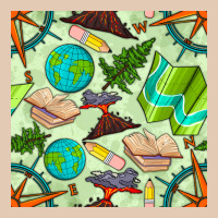 Geography Class Seamless Pattern Urban Hoodie | Teevron