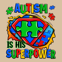 Autism Is His Superpower Ripped Heavyweight Hoodie | Teevron