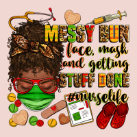 Messy Bun Face Mask & Getting Stuff Done  #nurselife Premium Sweatshirt | Teevron