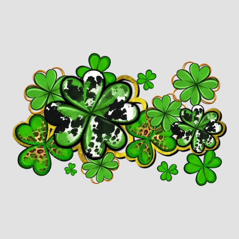 Cowhide And Leopard Shamrocks Premium Hoodie by AdoDesignShop | Teevron