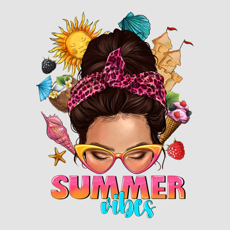 Summer Vibes Messy Bun Tbw Premium Sweatshirt by texasbilliewilder | Teevron
