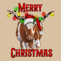Merry Christmas Longhorn Cow Heavyweight Hoodie | Teevron