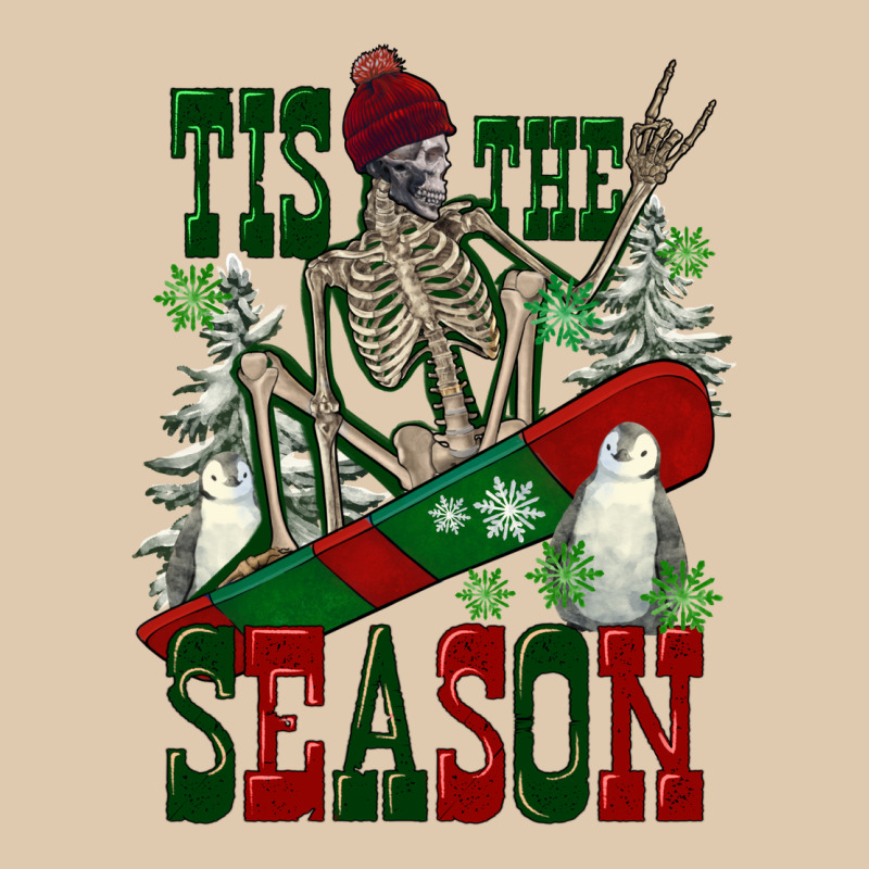 Tis The Season Skeleton Snowboard Classic Tee by FaDigitalArtStudio | Teevron