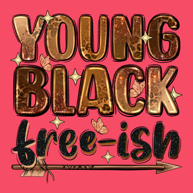 Young Black Free Ish Premium Sweatshirt by Zillion Design Studio | Teevron