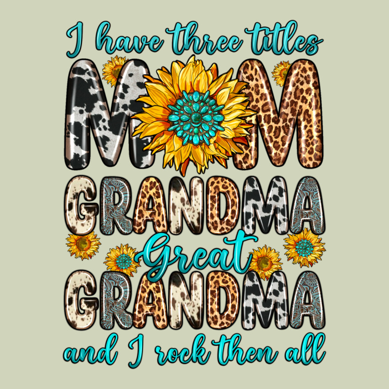 I Have Three Tittles Mom Grandma Great Grandma Heavyweight Hoodie by Zillion Design Studio | Teevron
