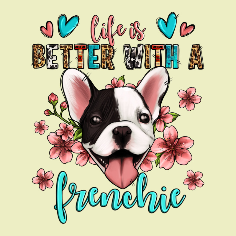 Life Is Better With A Frenchie Urban Hoodie by Jasminsmagicworld | Teevron