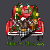 Merry Christmas Farm Truck With Baby Cow Heavyweight Hoodie | Teevron