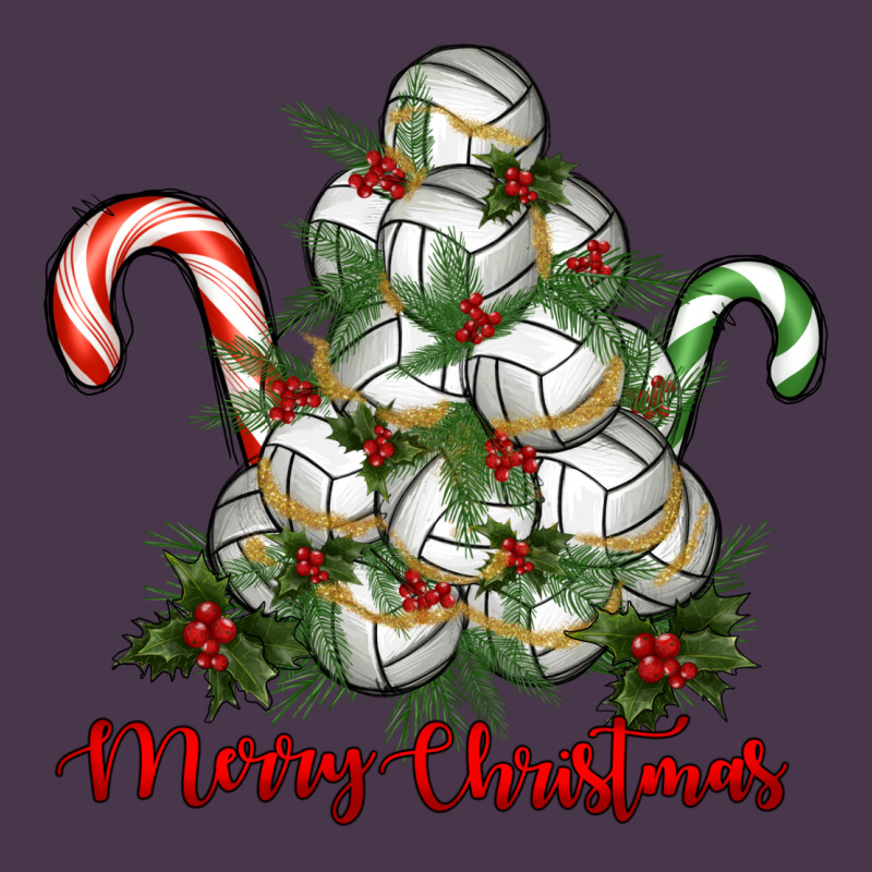 Merry Christmas Volleyball Heavyweight Hoodie by RanaPortraitStore | Teevron