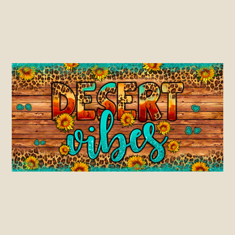 Desert Vibes License Plate Urban Heavy Tee by Artiststas | Teevron
