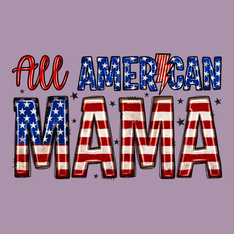 All American Mama Zillion Heavyweight Hoodie by Zillion Design Studio | Teevron