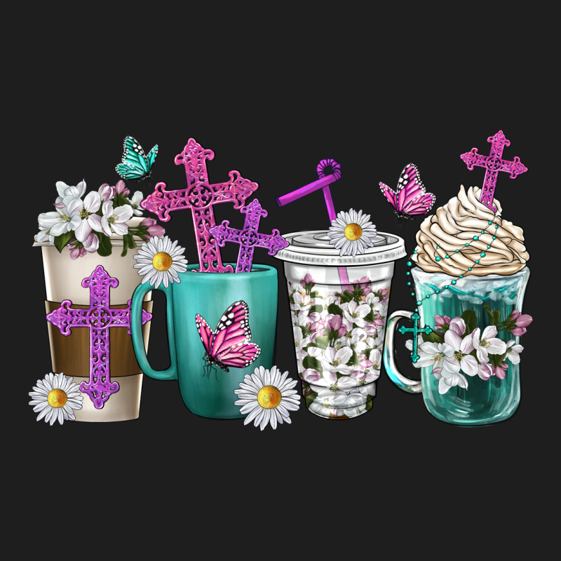 Blessed Coffee Cups Heavyweight Hoodie by texasbilliewilder | Teevron