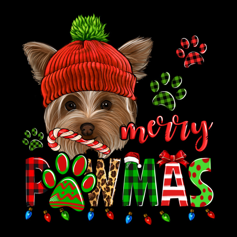 Merry Pawmas Christmas Yorkie Urban Hoodie by Jasminsmagicworld | Teevron