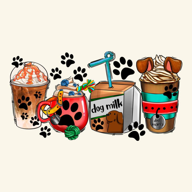 Dogs Coffee Cups Premium Hoodie by AdoDesignShop | Teevron