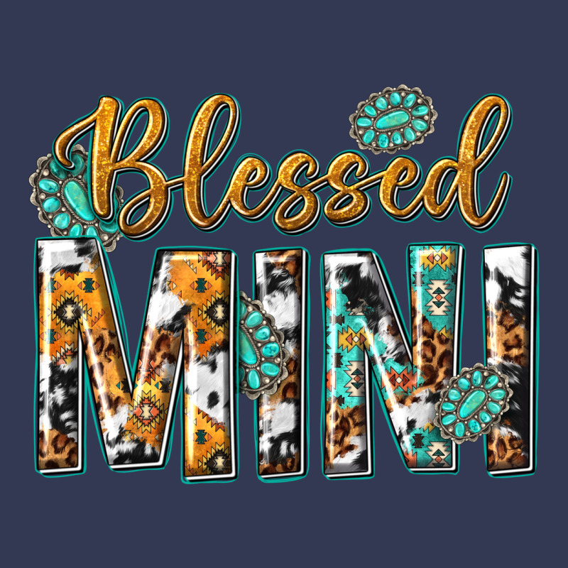 Blessed Mini With Leopard And Aztec Heavyweight Hoodie by texasbilliewilder | Teevron