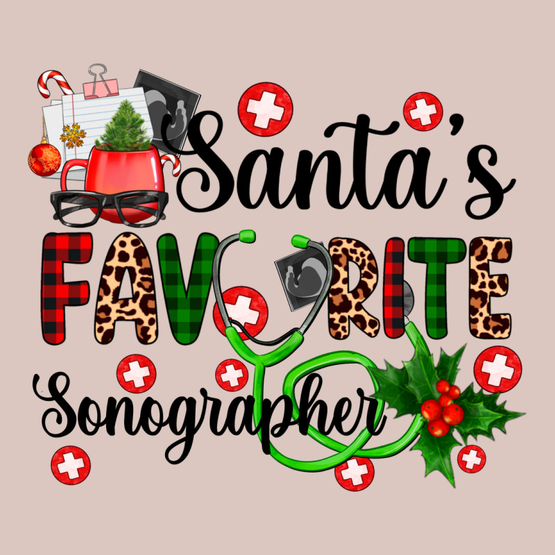 Santa's Favorite Sonographer Premium Hoodie by AdoDesignShop | Teevron