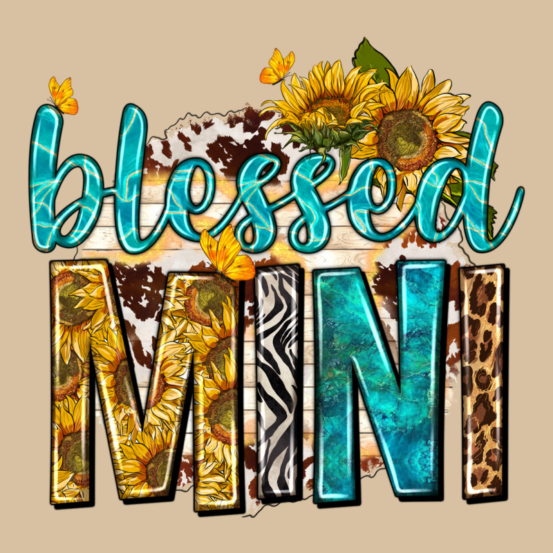 Blessed Mini With Sunflowers Heavyweight Hoodie by texasbilliewilder | Teevron