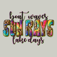 Boat Waves Sun Rays Lake Days Heavyweight Hoodie | Teevron