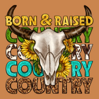 Born And Raised Country Western Heavyweight Hoodie | Teevron