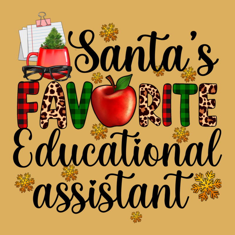 Santa's Favorite Educational Assistant Premium Hoodie by AdoDesignShop | Teevron