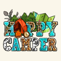 Happy Camper With Trees And Map Premium Hoodie | Teevron