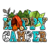 happy camper with trees and map | Teevron
