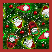 Christmas Gnomes Seamless Pattern Premium Hoodie | Teevron