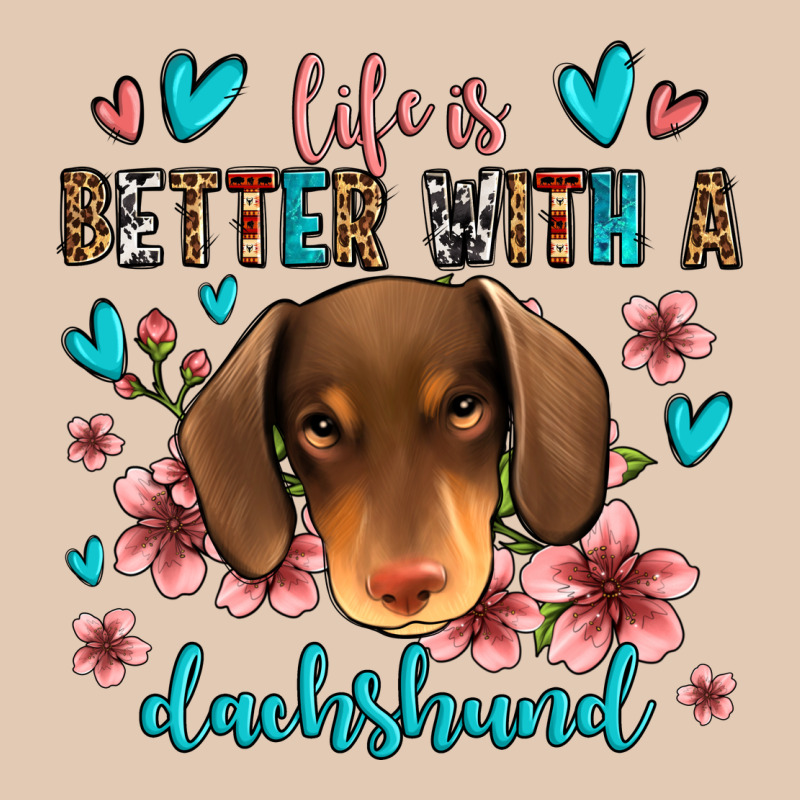 Life Is Better With A Dachshund Urban Hoodie by Jasminsmagicworld | Teevron