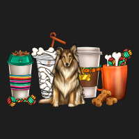 Collie Dog Coffee Cups Heavyweight Hoodie | Teevron