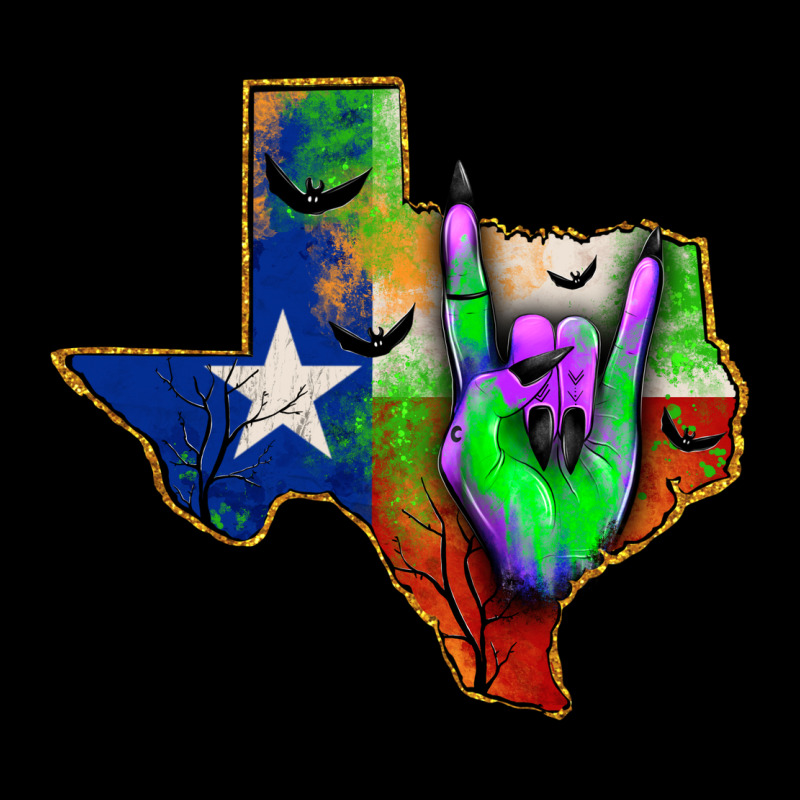 Texas Map Halloween Urban Hoodie by JahusDesignShop | Teevron