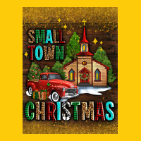 Small Town Christmas Church Premium Hoodie | Teevron