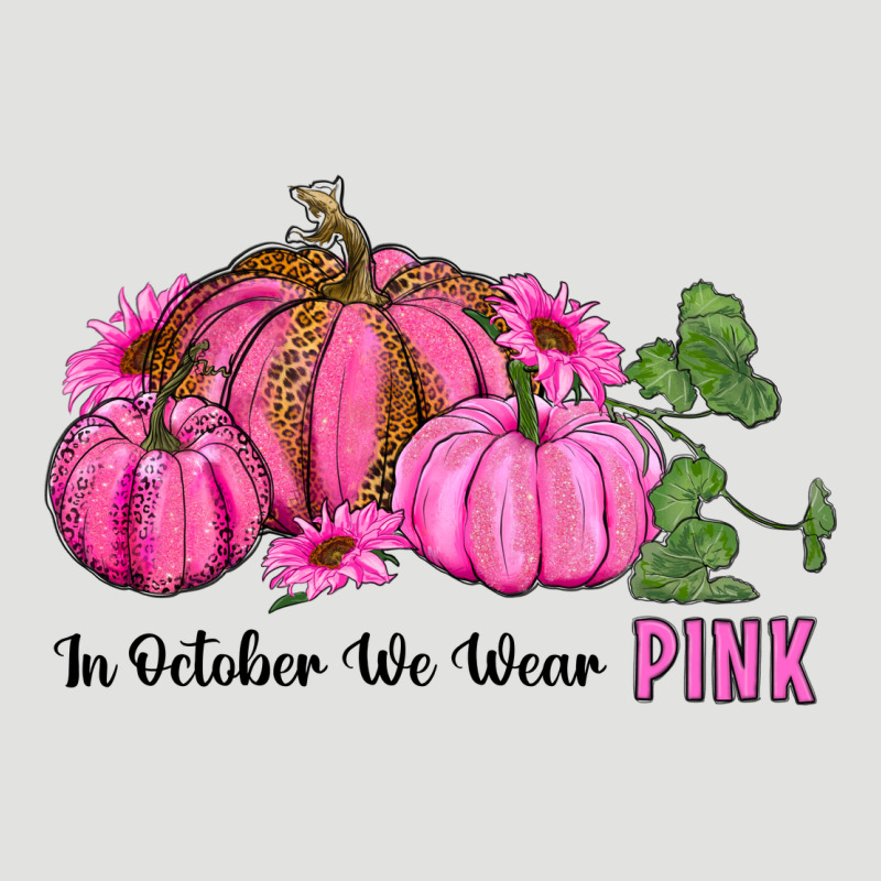 In October We Wear Pink Pumpkin And Sunflowers Classic Tee by RanaPortraitStore | Teevron