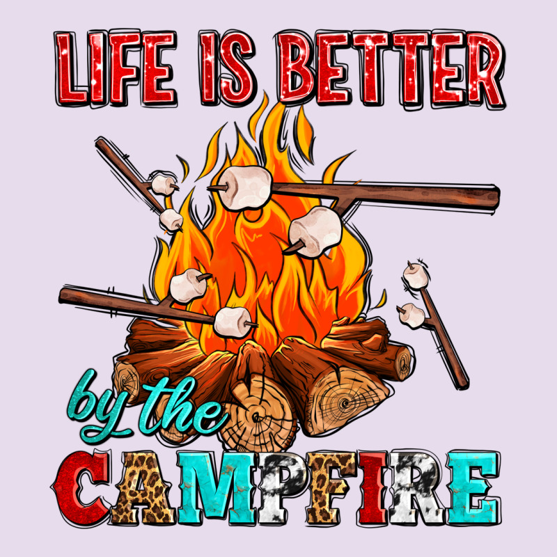 Life Is Better By The Campfire With Marshmallows Premium Hoodie by AdoDesignShop | Teevron