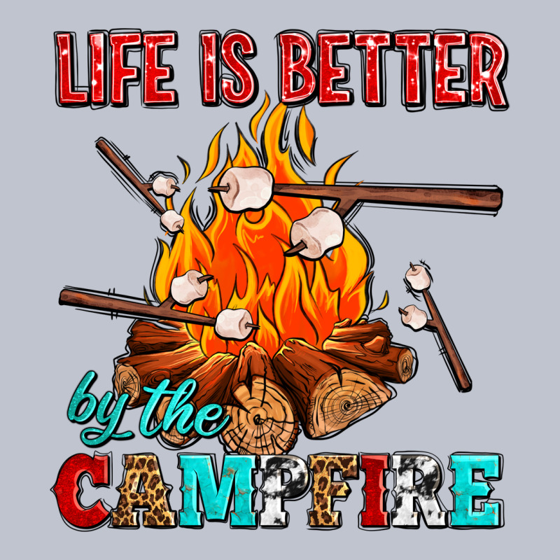 Life Is Better By The Campfire With Marshmallows Premium Hoodie by AdoDesignShop | Teevron