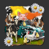 cowhide farm truck with farm animals | Teevron