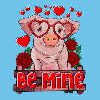Be Mine Valentine's Day Baby Pig Premium Sweatshirt | Teevron
