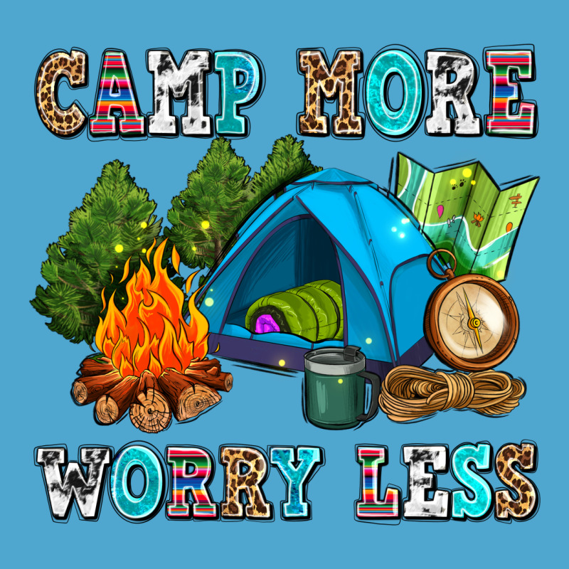 Camp More Worry Less Premium Hoodie by AdoDesignShop | Teevron