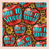 Back To School With Apple Seamless Pattern Urban Hoodie | Teevron