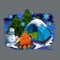 Winter Camping With Camp Fire Premium Hoodie | Teevron
