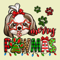 Merry Pawmas Christmas Shih Tzu Urban Hoodie | Teevron