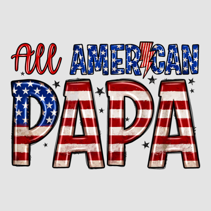 All American Papa Premium Sweatshirt by Zillion Design Studio | Teevron