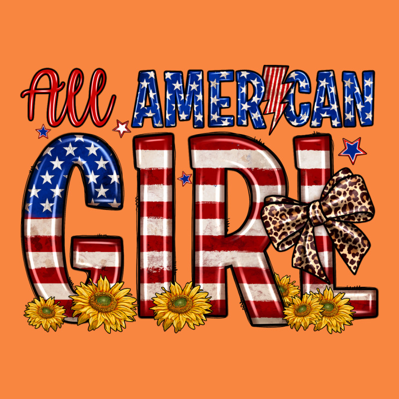 All American Girl Premium Sweatshirt by Zillion Design Studio | Teevron