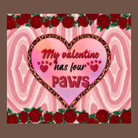 My Valentine Has Four Paws Premium Sweatshirt | Teevron