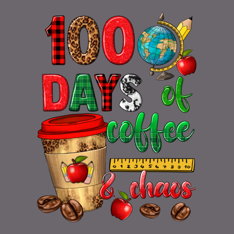 100 Days Of Coffee And Chaos Premium Sweatshirt by texasbilliewilder | Teevron