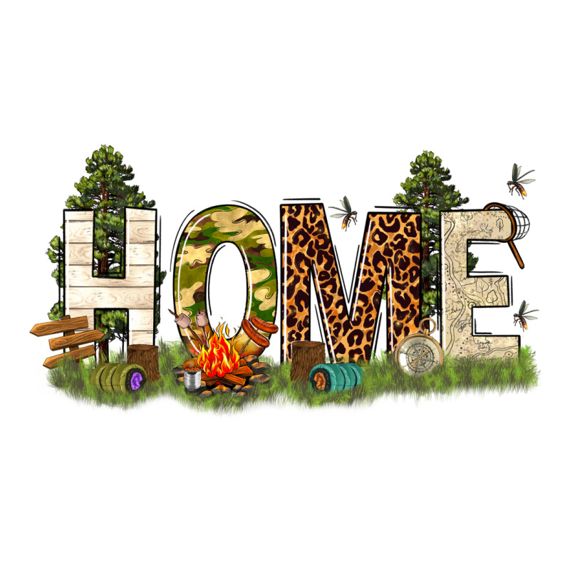 Home Camping Heavyweight Hoodie by texasbilliewilder | Teevron